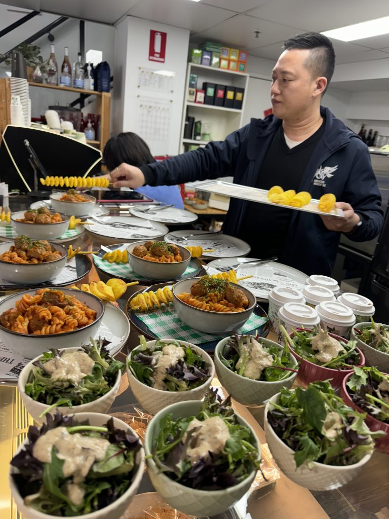 Food prepared with care