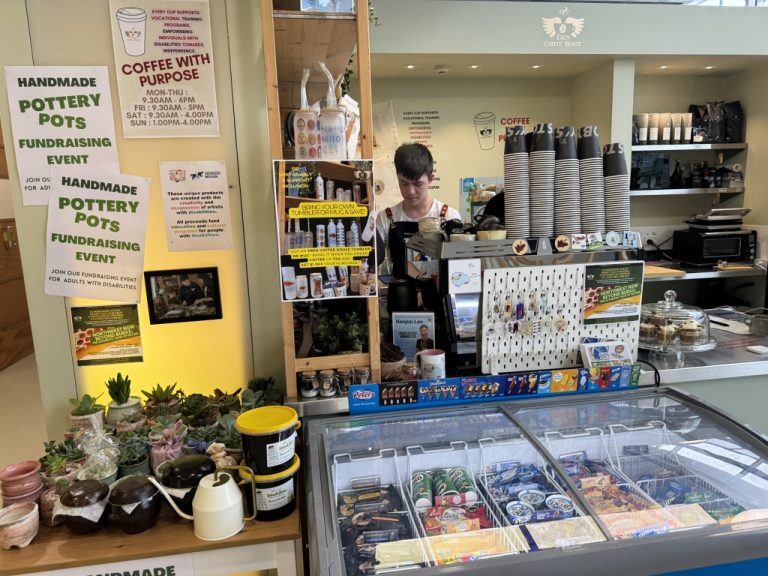 Eben Coffee House at Concord Library
